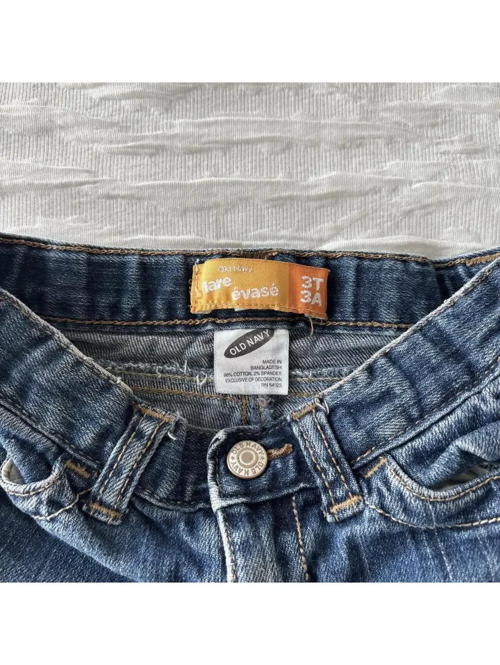 Old Navy Kid's Blue and Navy Jeans